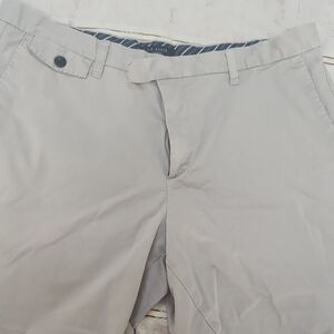 Ted Baker London Gray Flat Front Shorts